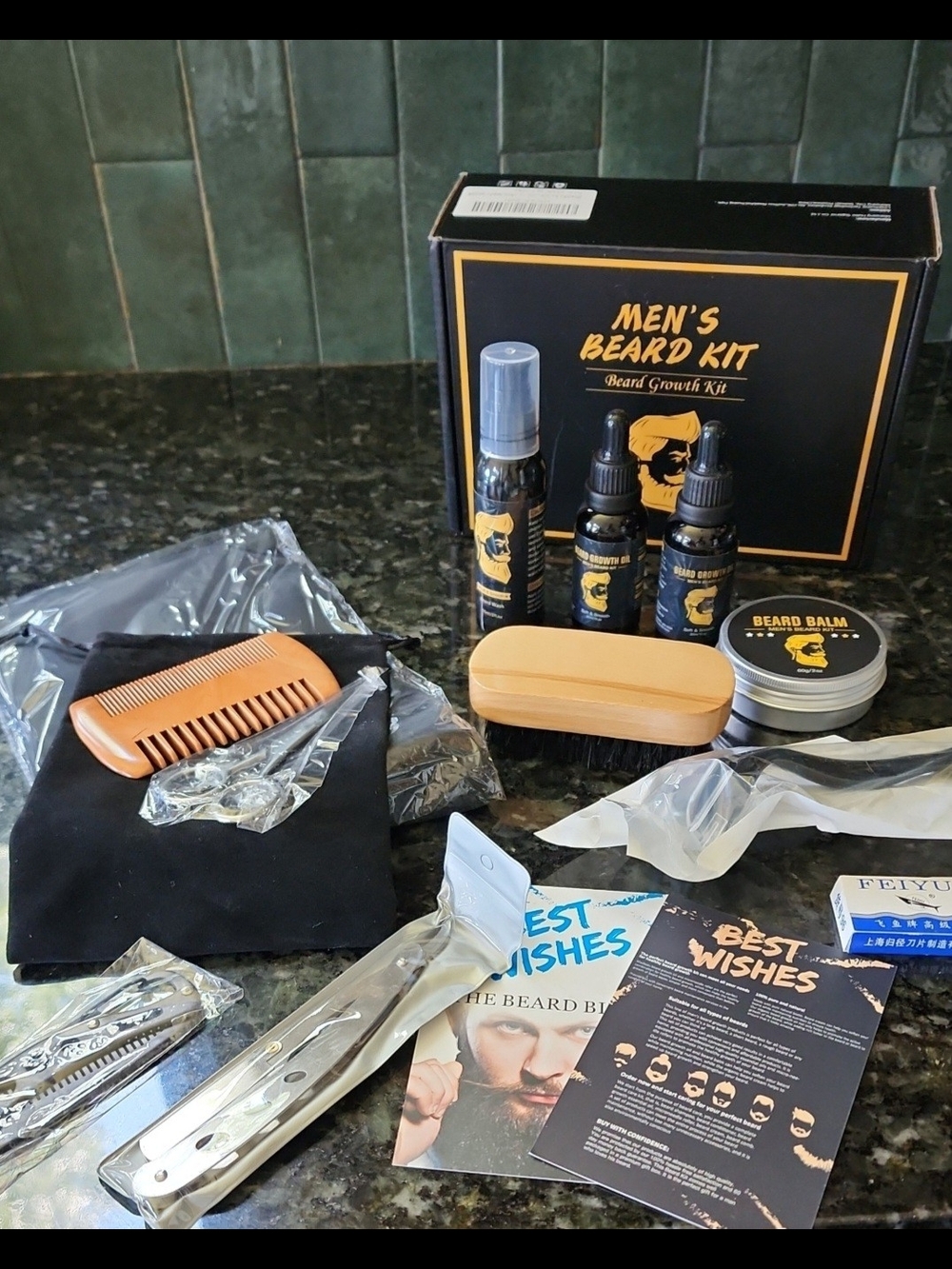 NWOT Men's Beard Kit Essentials
